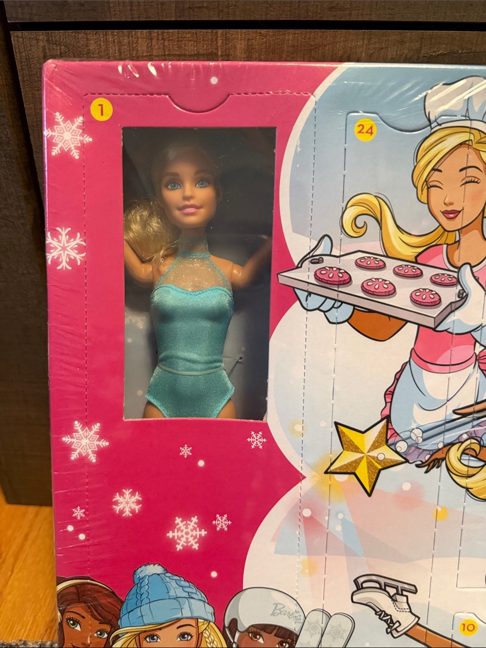 Barbie careers Advent Calendar 2016 - Pink and Blue - Picture 2 of 4